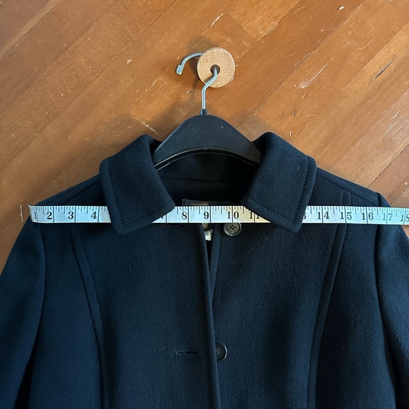 Jcrew wool Thinsulate long coat 4tall. Classic lady day coat - Picture 9 of 12